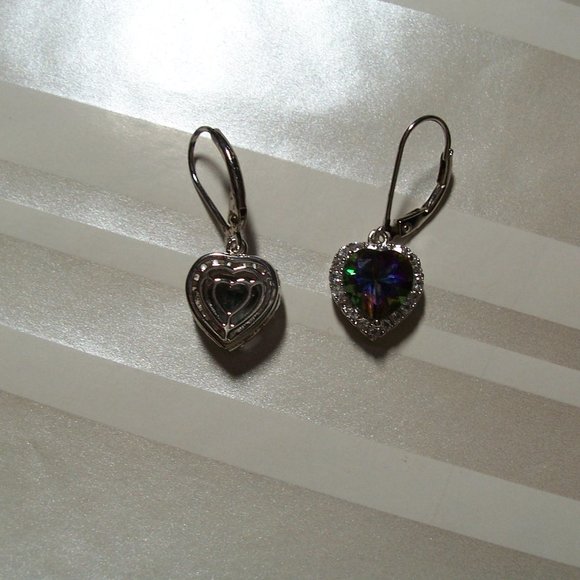 Mystic Topaz Earrings - Picture 2 of 3